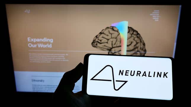Image for article titled Neuralink Says Its First Brain Implant in a Human Encountered a Data Loss Problem