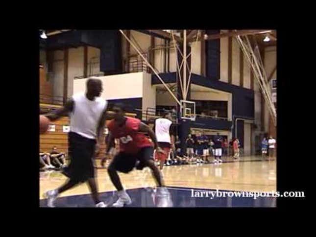 Here's Michael Jordan Schooling O.J. Mayo: "Better Scream For Mama!"