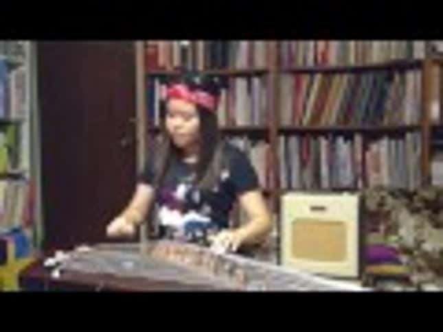 Lady Covers <em>Sweet Child O' Mine</em> on Guzheng, and It's Freaking Beautiful
