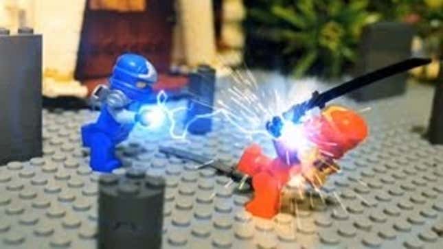 Amazing LEGO Ninja Fight Will Make You Wish You Were A Kid Again