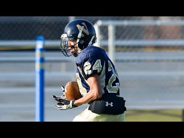 HS Punt Returner Breaks So Freaking Many Tackles For A Touchdown