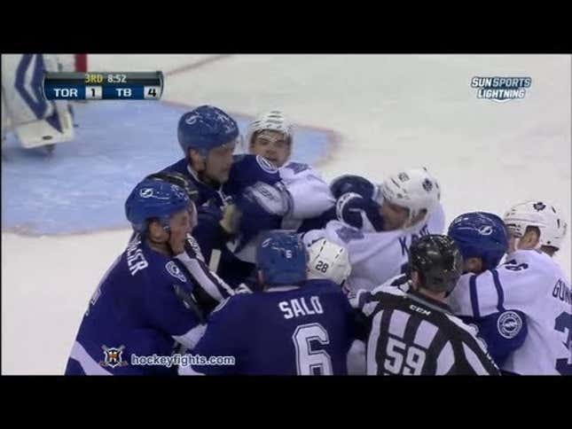 The Enforcer Fallacy: Hockey's Fighting Specialists Don't Protect Anyone