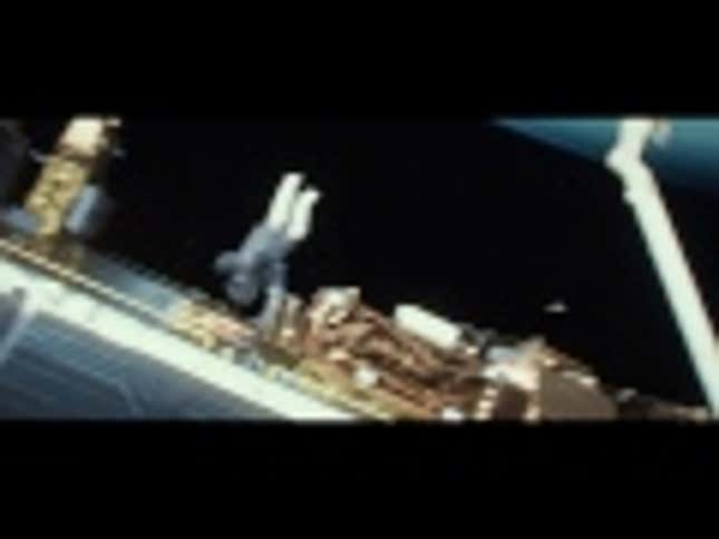 Here's <em>Gravity</em> Reimagined as a Rom Com (It Lacks Gravitas)