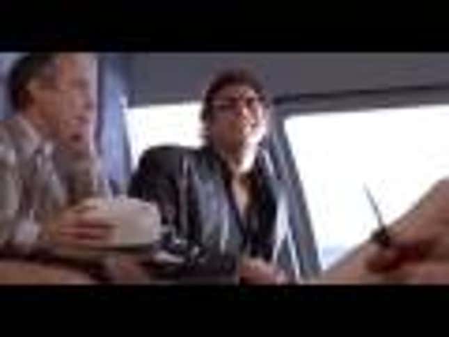 Here's a Song Made From Jeff Goldblum's Ridiculous <em>Jurassic Park</em> Laugh