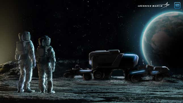 Image for article titled GM And Lockheed Martin Are Developing A Lunar Rover