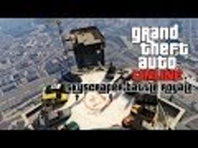 <em>GTA V</em> Demolition Derbies Are Better On Skyscrapers