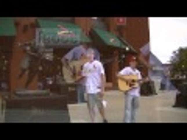 How Long Can You Listen To This Cardinals Fan's Terrible Song?