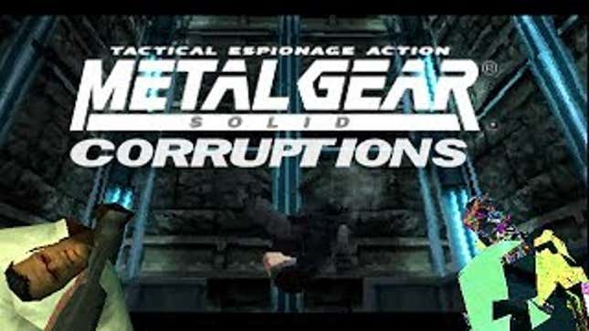 <em>Metal Gear Solid</em> Glitches Take Snake To Nightmaretown
