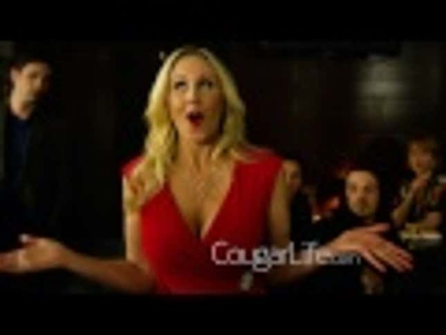 Sleazy Cougar Life Ad Banned for 'Unjustified Violence'