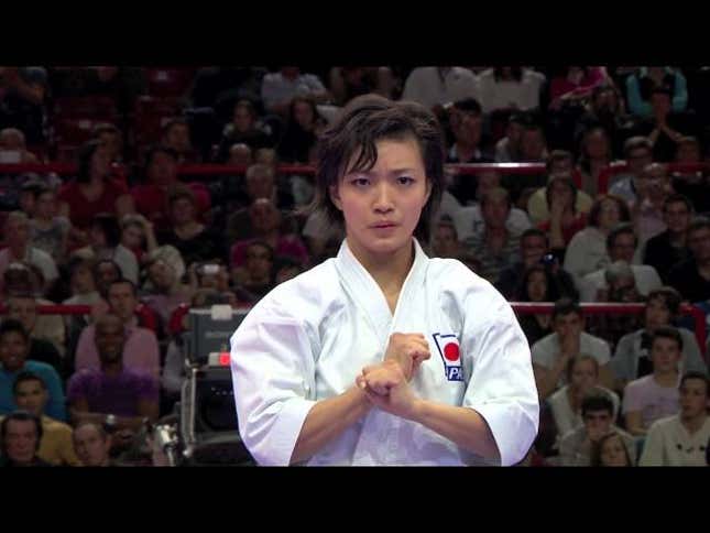 Behold the Majestic Power of Karate