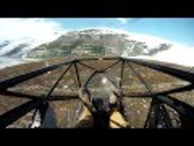 This Cliff-Diving Plane Has The Most Terrifying Takeoff I've Seen