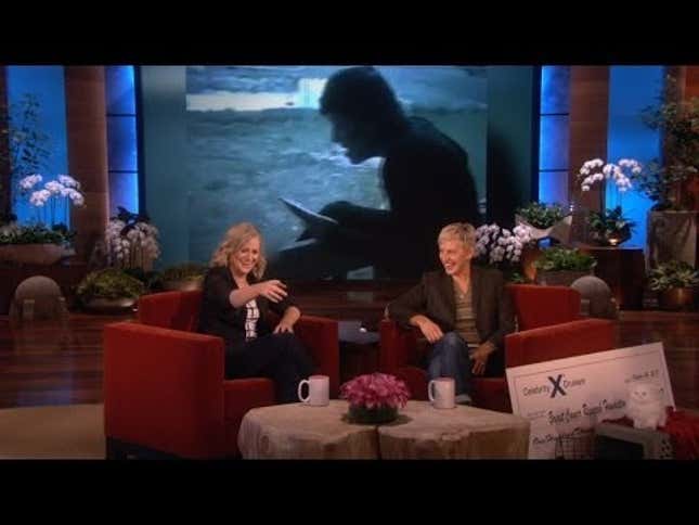 Amy Poehler Is Not Amused by Your Halloween Pranks