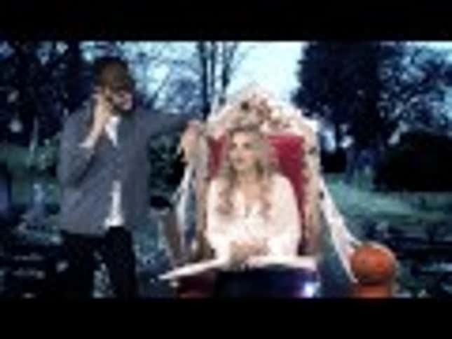 Britney Spears Stars in a Weird-Ass 'Thriller'-Themed Halloween Video