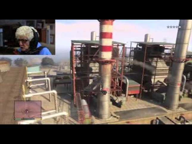 That's One Foul-Mouthed <em>GTA V</em>-Playing Grandma