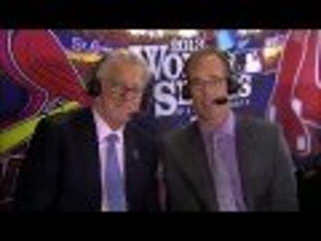 Tim McCarver Says Farewell. That's Another Word For Goodbye, Which Is A Thing People Say When They're Parting Ways.
