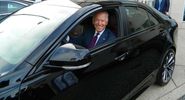 Image for article titled You Can Buy Joe Biden’s Custom-Ordered Cadillac ATS-V