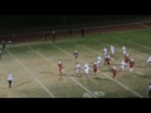 High School Running Back Zigs And Zags To Ridiculous Screen-Pass TD