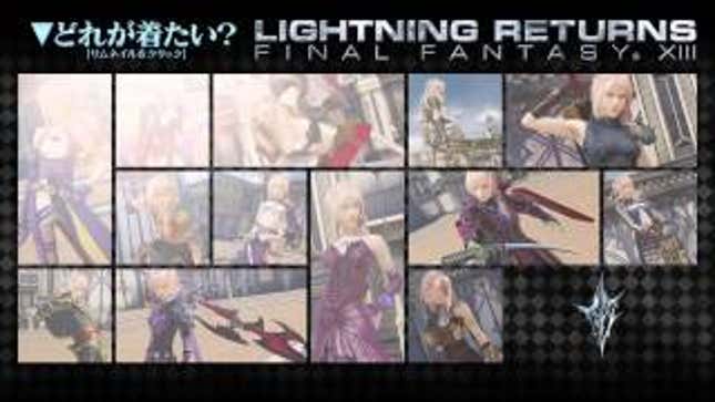 Let's Play Dress-Up with the New <em>Lightning Returns</em> Trailer