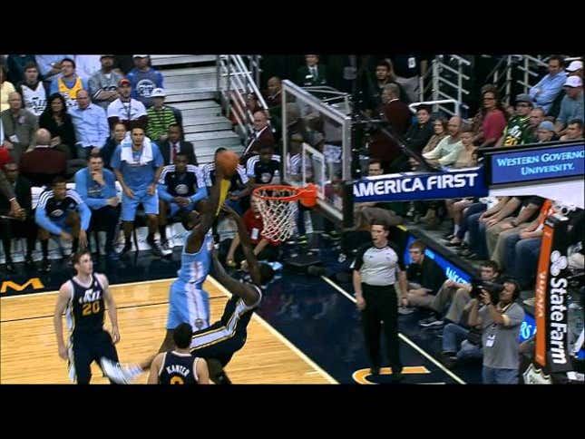 J.J. Hickson Submits An Early Candidate For Dunk Of The Year