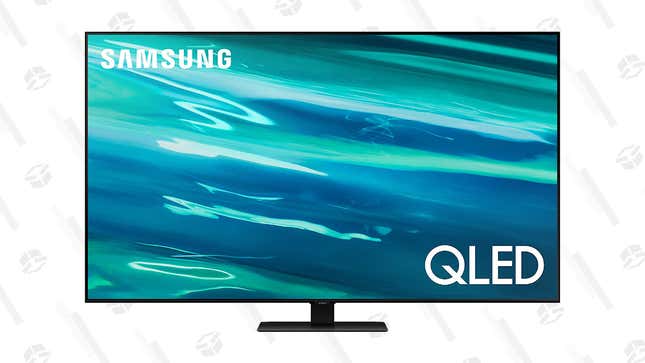 Samsung 55” QLED 4K UHD Smart TV | $1,000 | Amazon | Clip coupon