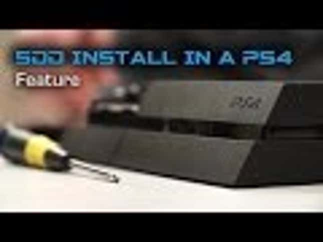 Here's How To Install a Hard Drive in a PS4