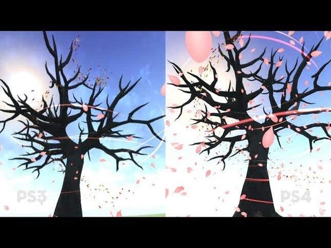 <em>Flower</em> On PS3 Versus PS4