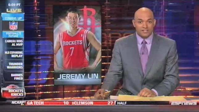 ESPN Anchor Apologizes After "Lin Is Cooking With Peanut Oil" Joke