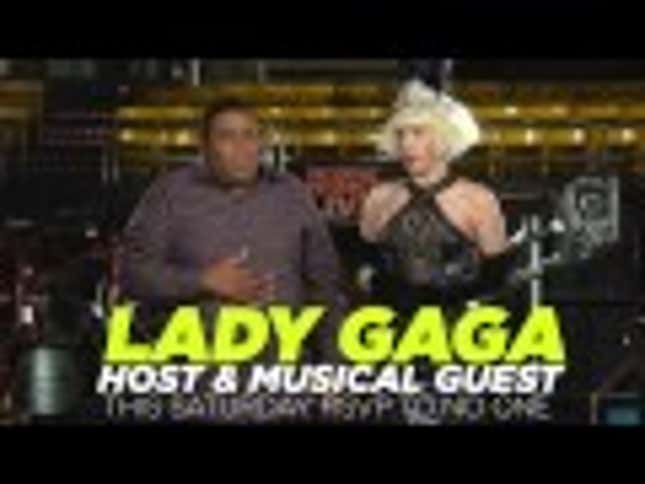 Lady Gaga Is Devouring Everyone As Host Of Saturday Night Live