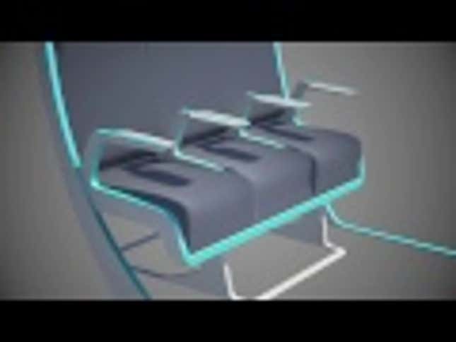 New Airline Seat for Bigger Passengers Still Seems Uncomfortable