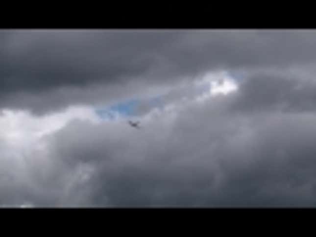 Giant Model Airplane Has Tiny Jet Engines, Weighs As Much As Grown Man