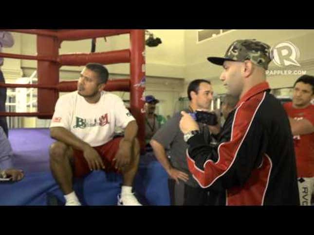 Pacquaio And Rios Trainers Come To Blows In Macau