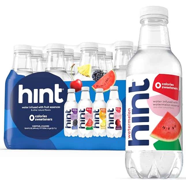 Image for article titled Hint Fruit-Infused Bottled Water, Now 25% Off