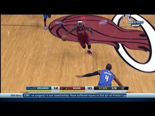 LeBron James Airballed A Layup