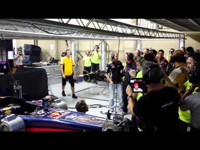 A Flame-Spitting Farewell To Formula 1's V8 Era