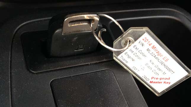Image for article titled 2014 Mitsubishi Mirage: The Jalopnik Review