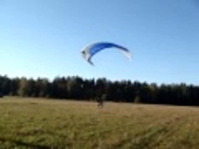 Watch A Paragliding Launch Go Totally Wrong