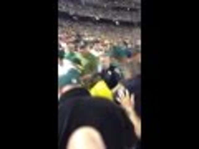 Middle-Aged A's Fan Fights All The Cops Before Getting Tasered