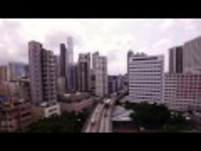 Hong Kong in all its Hazy, Timelapse-y Glory