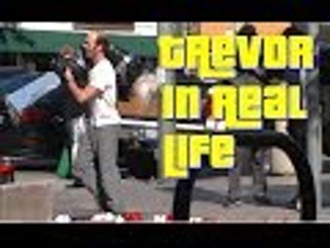 Watch <em>GTA V's</em> Trevor Try To Dispose of A Dead Body In Real Life
