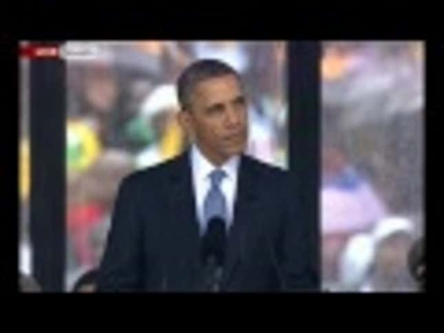 Mandela Remembered By President Obama at Soweto Memorial