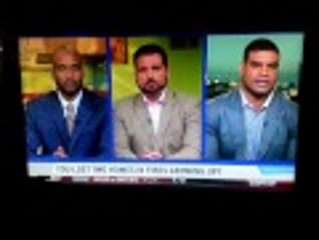 Shawne Merriman Took Off In The Middle Of An Interview On ESPN2