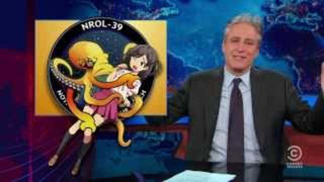 Jon Stewart Claims Responsibility for Perverted Anime