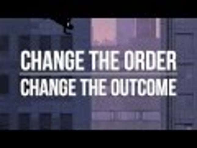 Changing A Game's Story With A Flick Of The Finger