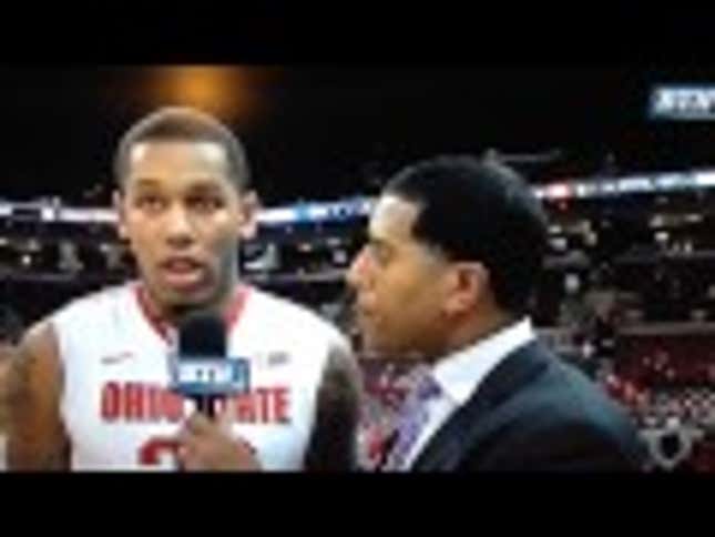 Amir Williams Almost Said "Dick" On TV And It's Hysterical