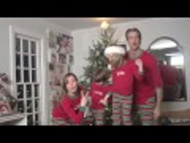 The Most Impressive/Awful Video Christmas Card You'll See This Year