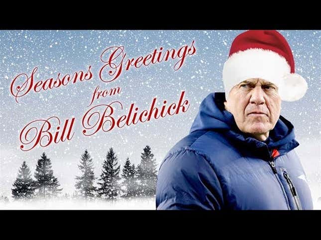 Bill Belichick Has A Real Soft Spot For Christmas Songs