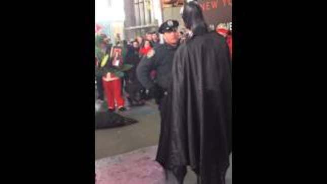 'I Know A Gangster When I See One,' Says Angry Street Batman