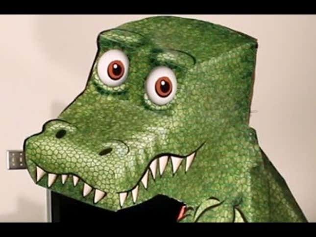 I Can't Stop Staring At This T-Rex Staring At Me