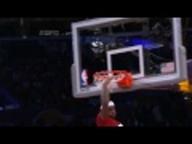 LeBron James Saved Christmas With These Two Dunks