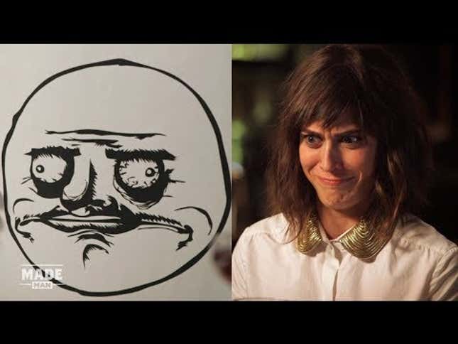 You'll Want to Watch Lizzy Caplan Imitate Rage Faces